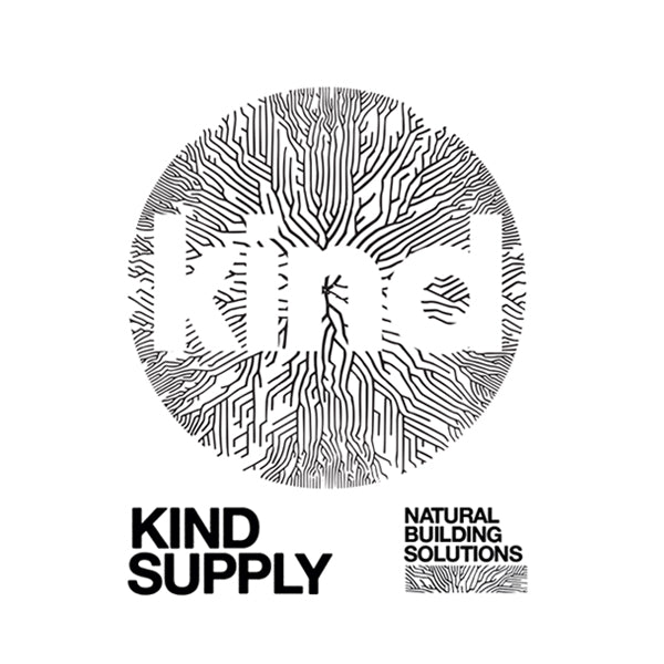 Kind Supply Natural Building Solutions white logo